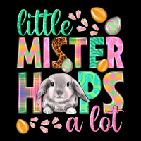 Little Mister Hops A Lot Easter Day Premium Tee | Teevron