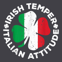 Irish Temper Italian Attitude T Shirt St Patrick's Day T Shirt Heavyweight Hoodie | Teevron