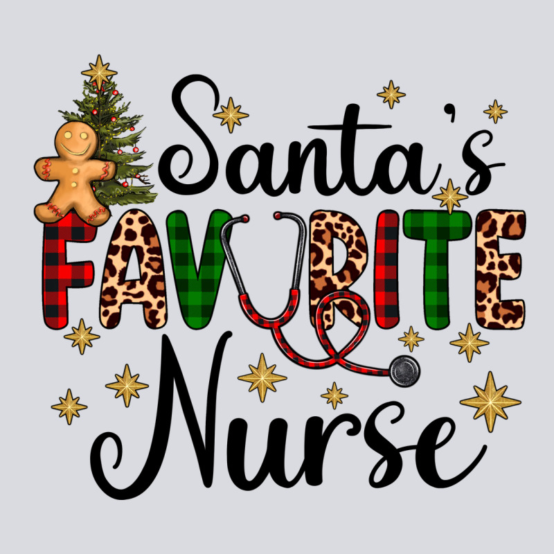 Santa's Favorite Nurse Zipper Hoodie by AdoDesignShop | Teevron