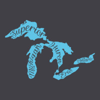 Great Lakes Of Michigan Heavyweight Hoodie | Teevron