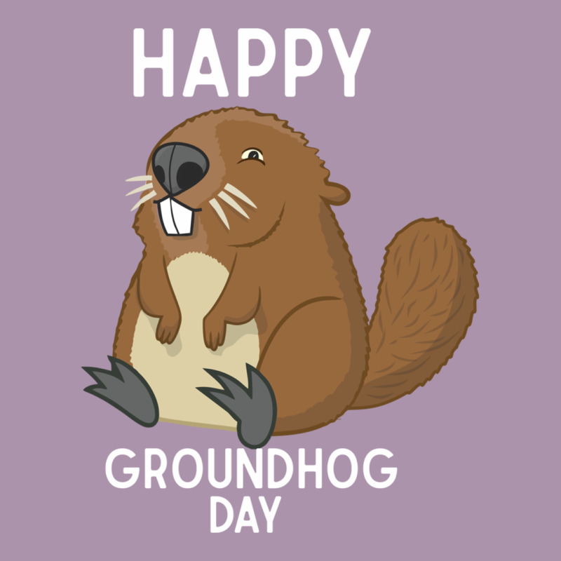 Happy Groundhog Day Respect The Shadow Funny Spring Prediction Holiday Heavyweight Hoodie by linhVisuals | Teevron