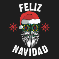 Mexican Christmas Sugar Skull Feliz Navidad Spanish Speaking Xmas Gift Heavyweight Hoodie | Teevron