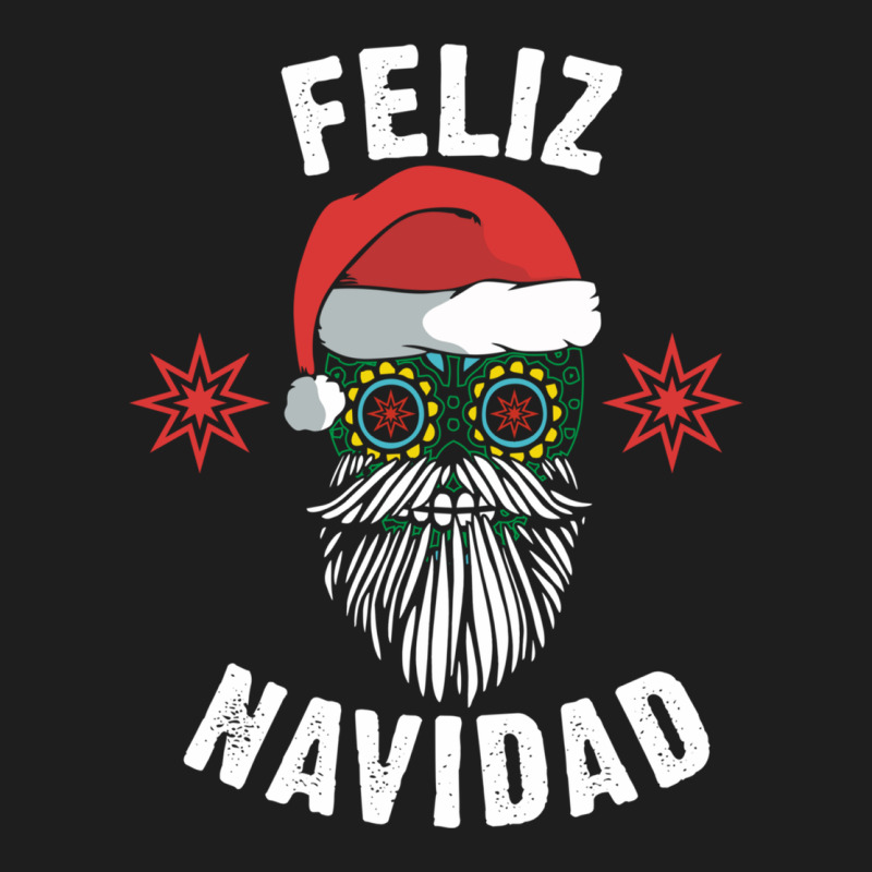Mexican Christmas Sugar Skull Feliz Navidad Spanish Speaking Xmas Gift Heavyweight Hoodie by linhVisuals | Teevron