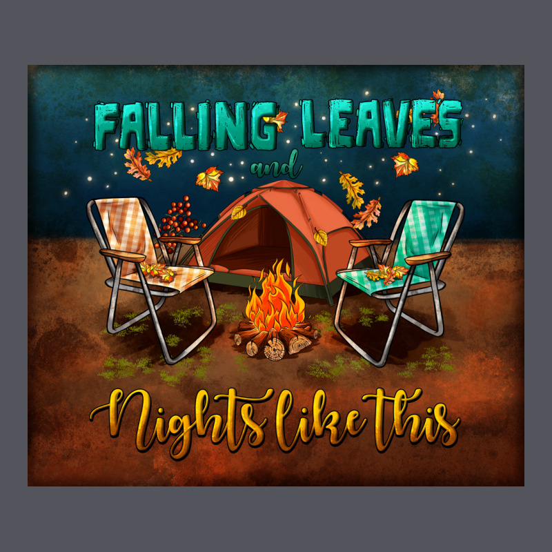 Falling Leaves And Nights Like This Mouse Pad Vintage Hoodie by BundleAndBundleShop | Teevron