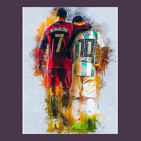 Messi And Ronaldo Heavyweight Hoodie | Teevron