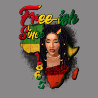 Free-ish Since 1865 Black Woman Vintage Tee | Teevron