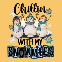 Chillin With My Snowmies Vintage Hoodie | Teevron