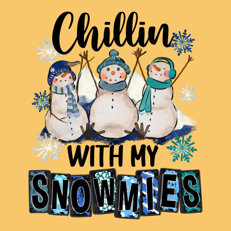 Chillin With My Snowmies Vintage Hoodie by FaDigitalArtStudio | Teevron