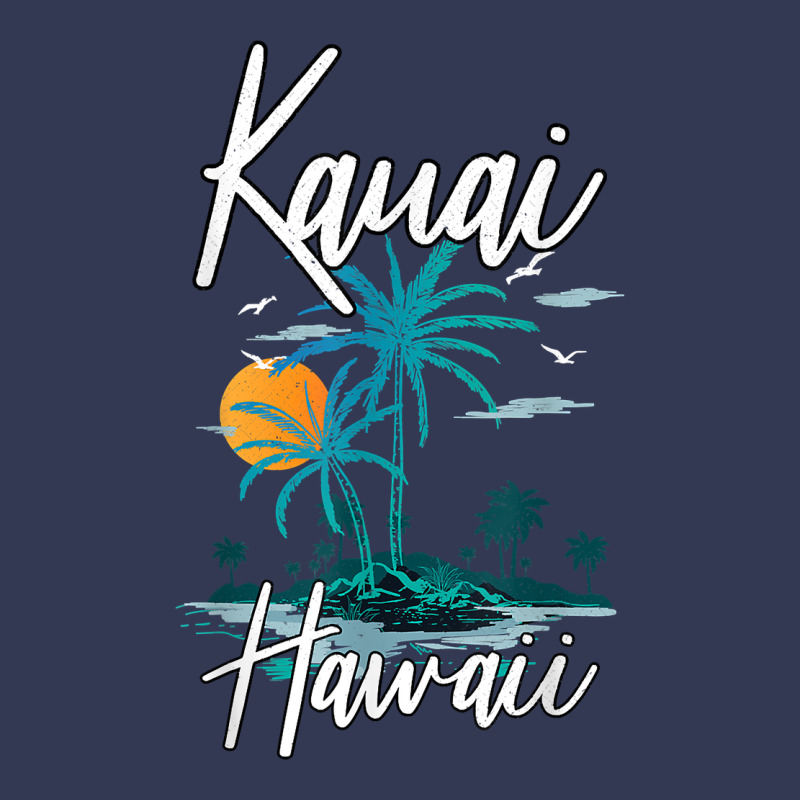 Family Vacation Retro Sunset Hawaii Kauai T Shirt Heavyweight Hoodie by linhVisuals | Teevron