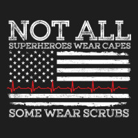 Nurses Not All Superheroes Wear Caps Some Wear Scrubs Nurse Supportive Heavyweight Hoodie | Teevron