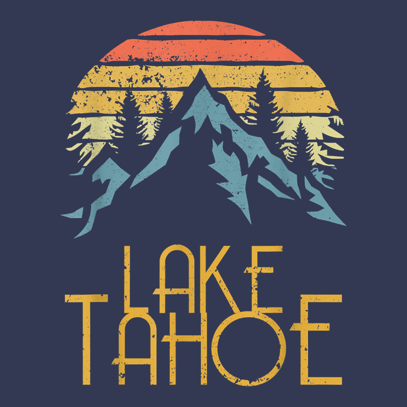 Vintage Lake Tahoe California Nevada Retro T Shirt Heavyweight Hoodie by linhVisuals | Teevron