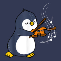 Penguin Playing Violin Animal Heavyweight Hoodie | Teevron