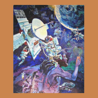 Spaceship Earth Mural Heavyweight Hoodie | Teevron