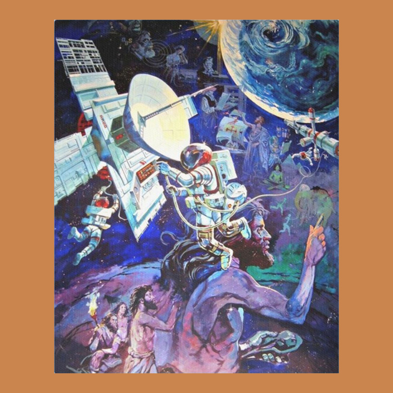 Spaceship Earth Mural Heavyweight Hoodie by linhVisuals | Teevron