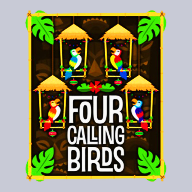 Four Calling Birds Heavyweight Hoodie by linhVisuals | Teevron
