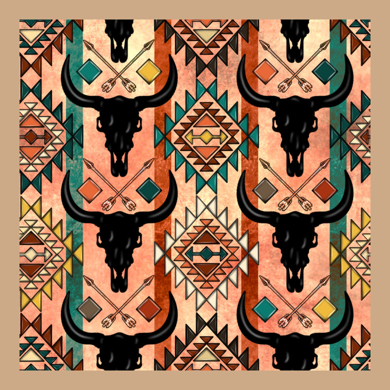 Native American Aztec Seamless Pattern 4 Vintage Hoodie by BundleAndBundleShop | Teevron
