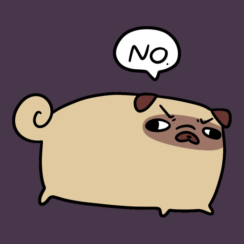 No Pug Heavyweight Hoodie by linhVisuals | Teevron