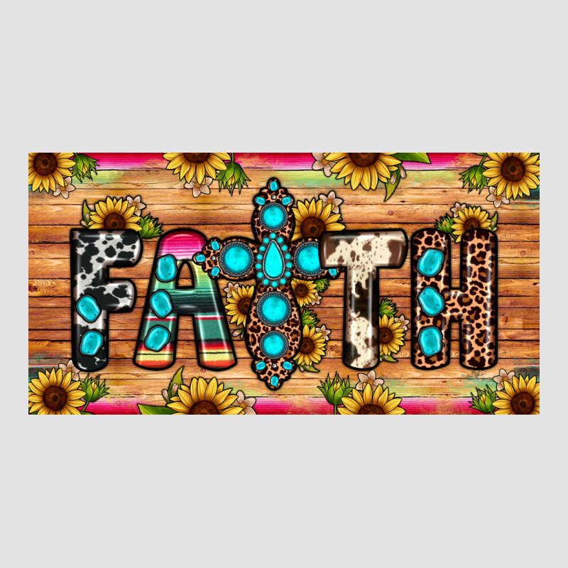 Faith License Plate Premium Sweatshirt by JahusDesignShop | Teevron