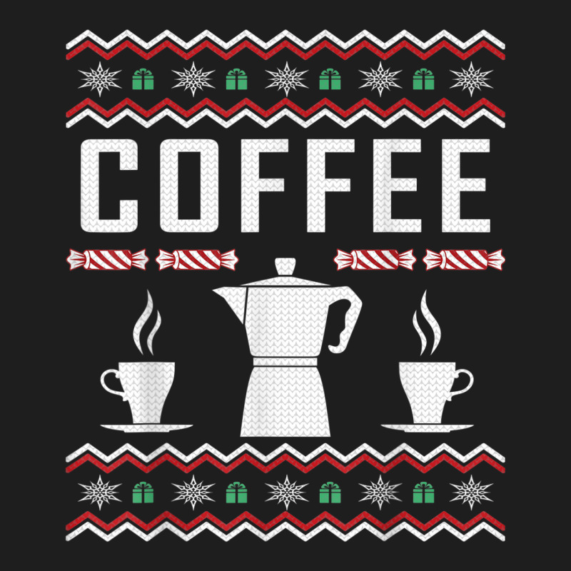 Coffee Ugly Sweater Christmas Heavyweight Hoodie by linhVisuals | Teevron