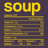 Soup Nutrition Facts Funny Thanksgiving Christmas Food Heavyweight Hoodie | Teevron