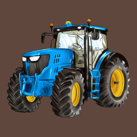 Western Farm Tractor Blue Classic Tee | Teevron