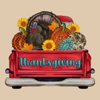 Thanksgiving Truck Turkey Pumpkin Heavyweight Sweatshirt | Teevron