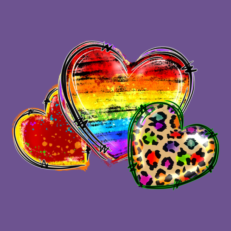 Pride Hearts Vintage Tee by FaDigitalArtStudio | Teevron