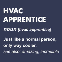 Hvac Apprentice T Shirt Heavyweight Hoodie | Teevron