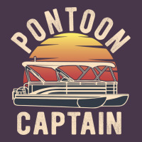 Retro Pontoon Captain Of The Boat Funny River Cruising Gift For Pontoo Heavyweight Hoodie | Teevron
