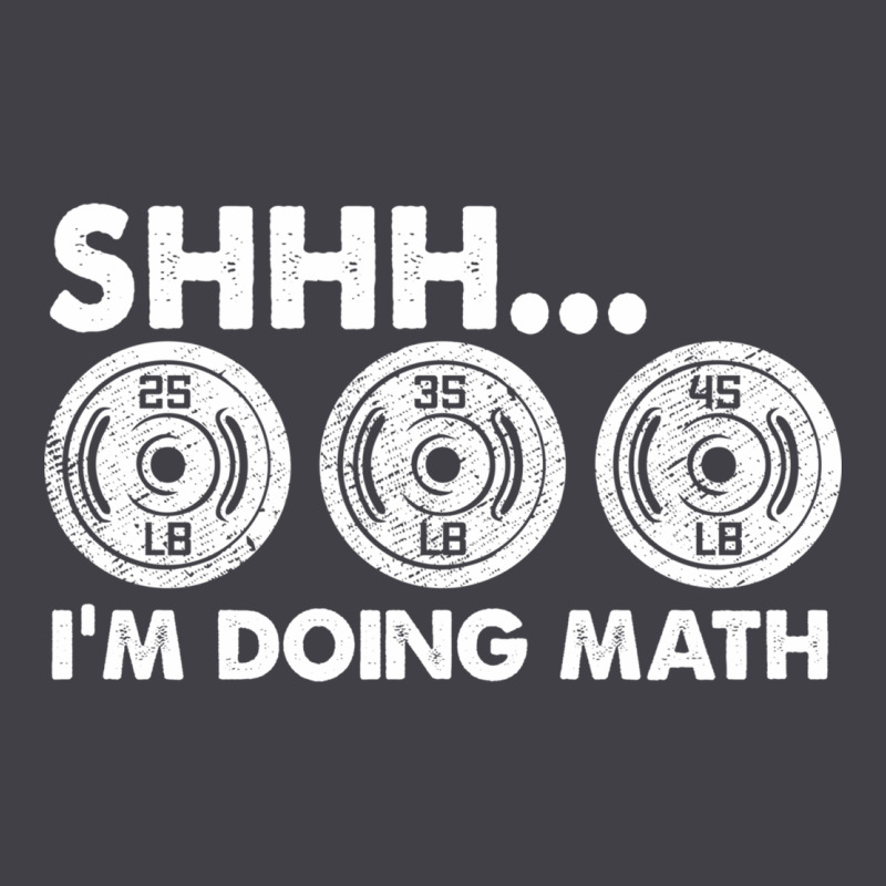 Shhh I'm Doing Math Gym Funny Bodybuilding Weightlifting Humor Quote Heavyweight Hoodie by linhVisuals | Teevron