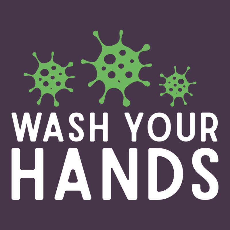 Wash Your Hands Green Germs Graphic Heavyweight Hoodie by linhVisuals | Teevron