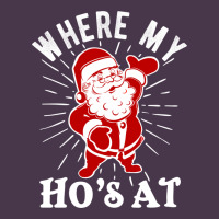 Where My Ho's At Funny Santa Christmas Pun Naughty Xmas Humor Gift Heavyweight Hoodie | Teevron