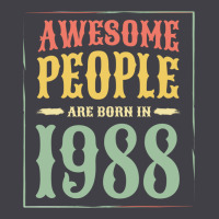 Vintage 1988 Awesome People Are Born In 1988 31st Birthday Gift For Me Heavyweight Hoodie | Teevron