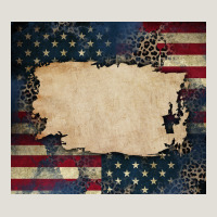 American Flag Add Your Text Heavy Core Tee | Teevron