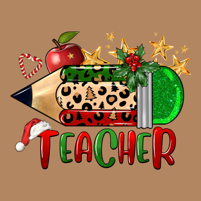 Christmas Teacher Pencil Long Sleeve Tee by FaDigitalArtStudio | Teevron