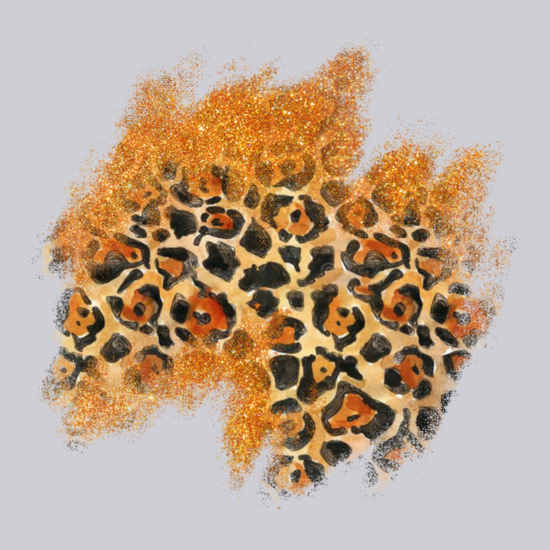 Leopard Glitter Patch Heavyweight Sweatshirt by AdoDesignShop | Teevron