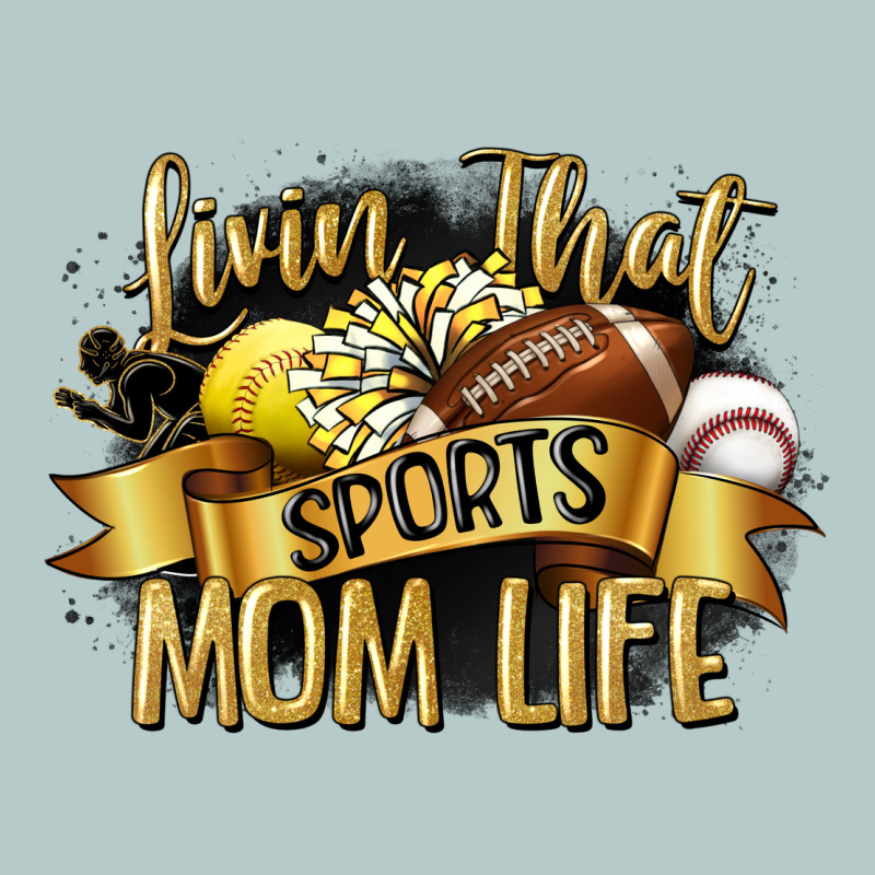Livin That Sports Mom Life Heavy Core Tee by CowGirlArtShop | Teevron