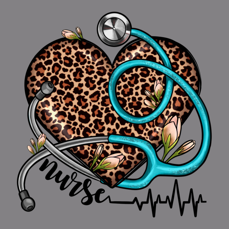 Nurse Leopard Heart Heavyweight Hoodie by JahusDesignShop | Teevron