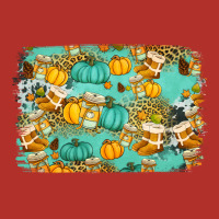 Western Fall Vibes Background Premium Hoodie | Teevron