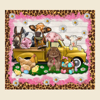 Easter Day With Farm Animals Tumbler Premium Tee | Teevron
