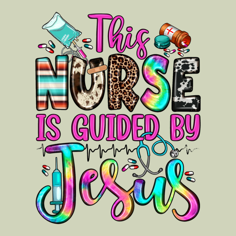 This Nurse Is Guided By Jesus Heavyweight Hoodie by JahusDesignShop | Teevron