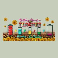 Battery Life Of A Teacher Libbey Glass Long Sleeve Tee | Teevron