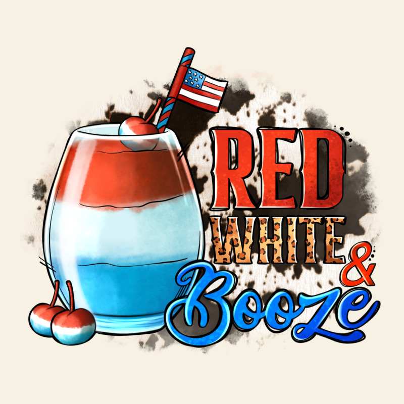 Red White  Booze With Cowhide Background Vintage Tee by Jasminsmagicworld | Teevron