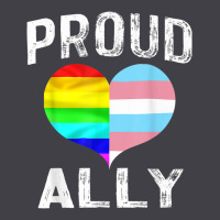 Proud Ally Lgbt Rainbow Heart Gay Pride Month Heavyweight Hoodie | Teevron
