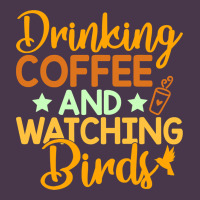 Drinking Coffee Watching Birds Funny Heavyweight Hoodie | Teevron