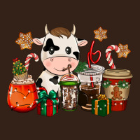 Cow Coffee Cups Christmas Heavy Core Tee | Teevron