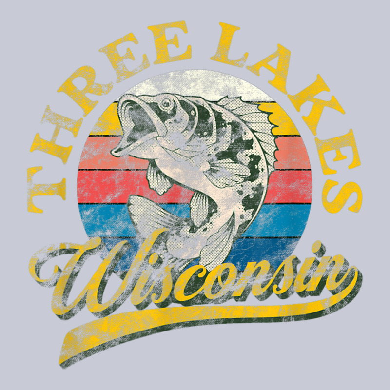 Three Lakes Wisconsin Wi Fish Fishing Northern Wisconsin Heavyweight Hoodie by linhVisuals | Teevron