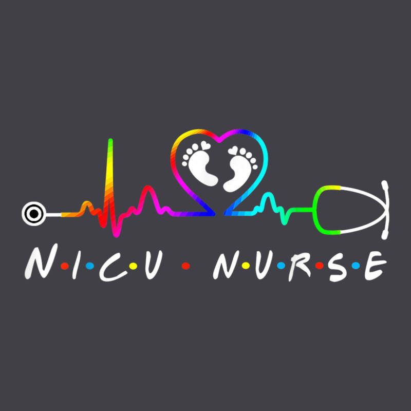 Nicu Nurse Heartbeat Heavyweight Hoodie by linhVisuals | Teevron