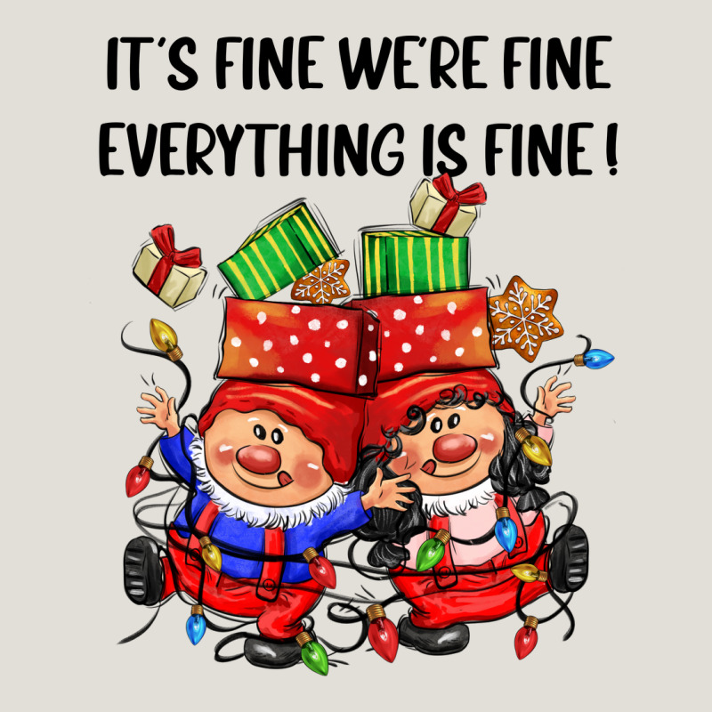Its Fine Were Fine Everything Is Fine Heavy Core Tee by CowGirlArtShop | Teevron