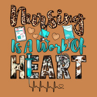 Nursing Is A Work Of Heart Heavyweight Hoodie | Teevron